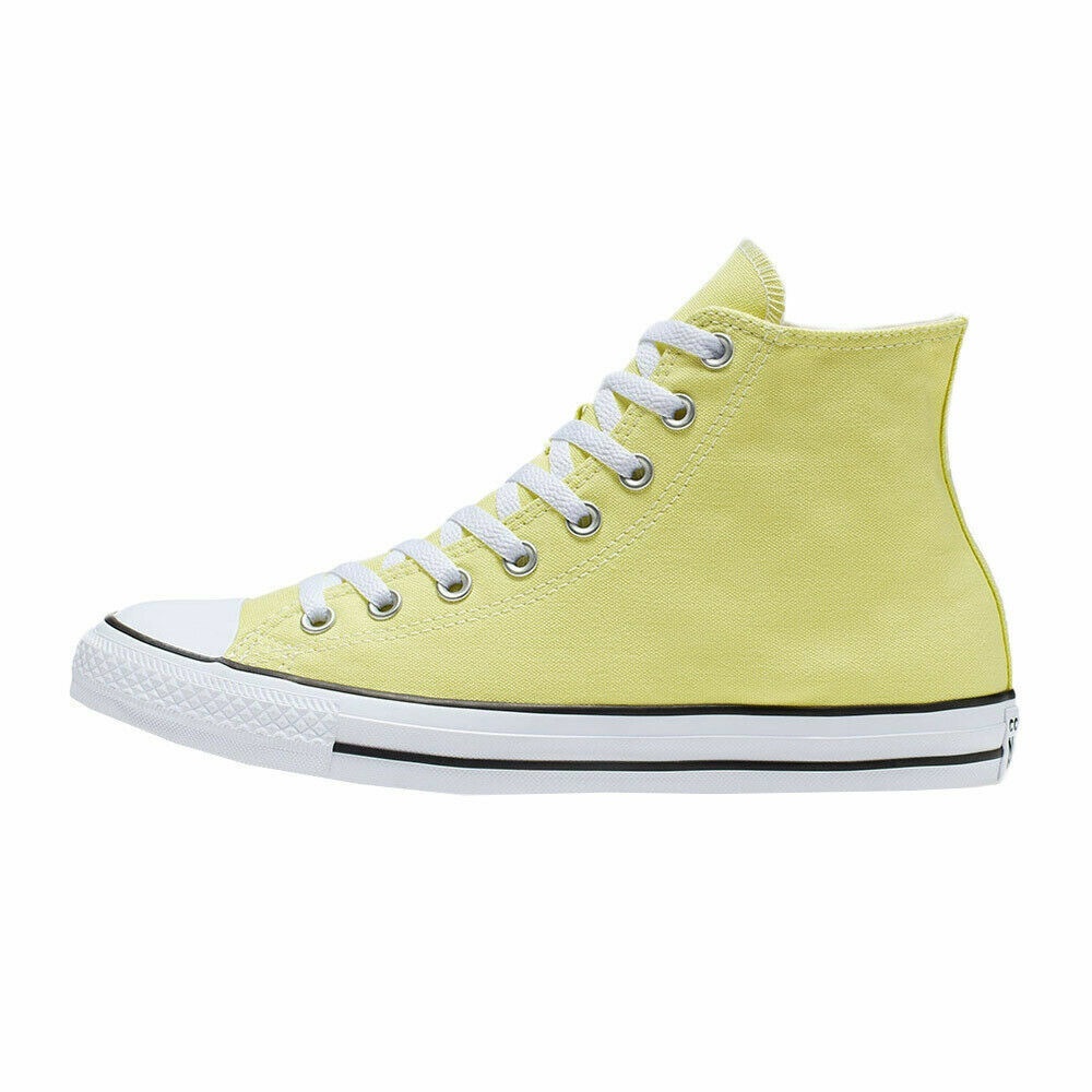 Converse Yellow High-Top Athletic Shoes